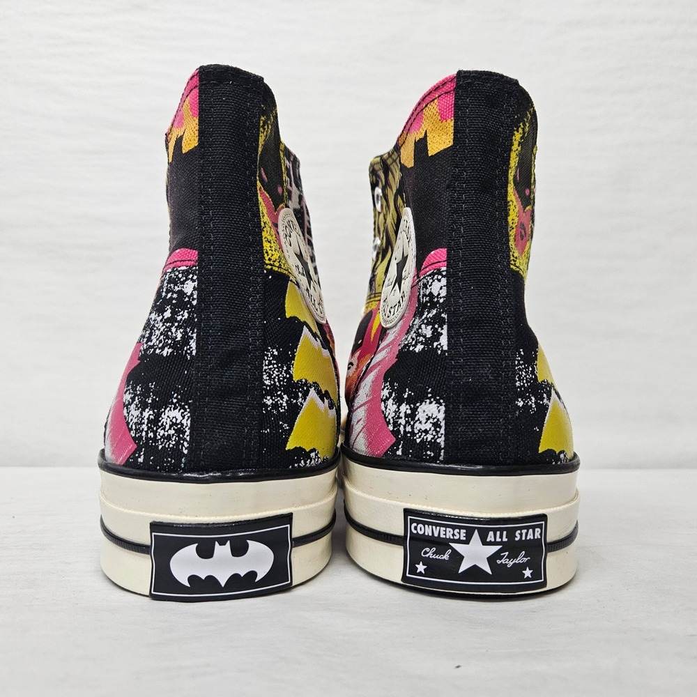Converse Chuck 70 Hi Batman 80th Anniversary 167317C Black Pink Men's Size 13 - Picture 6 of 10